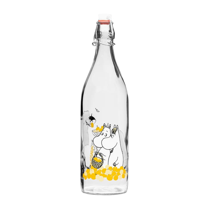 Muumi lasipullo 1 L - Fruits - Muurla
