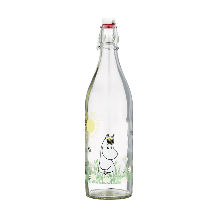 Muumi lasipullo 1 L - Meadow - Muurla