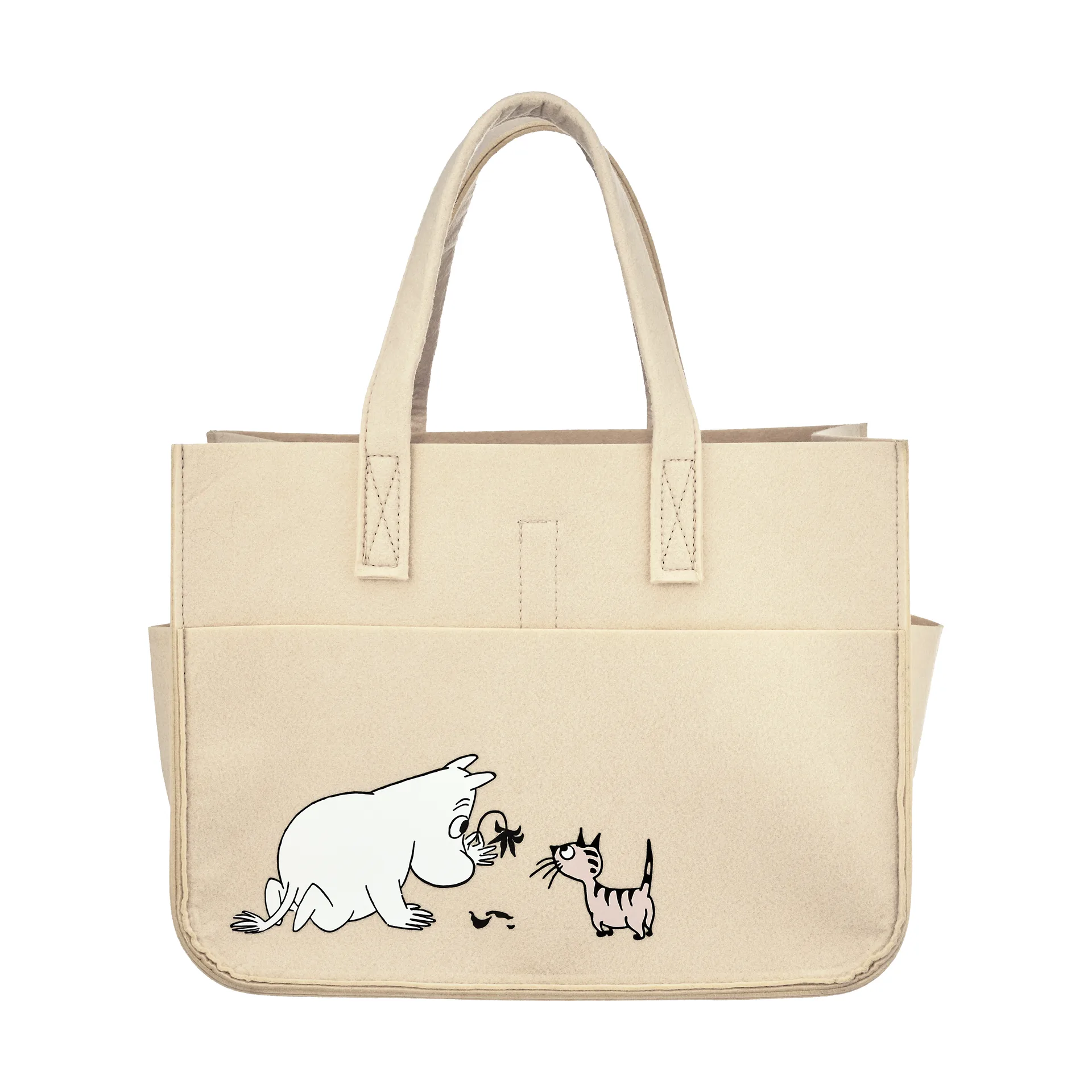 Muumi pets säilytyskori 25x40 cm, Beige Muurla