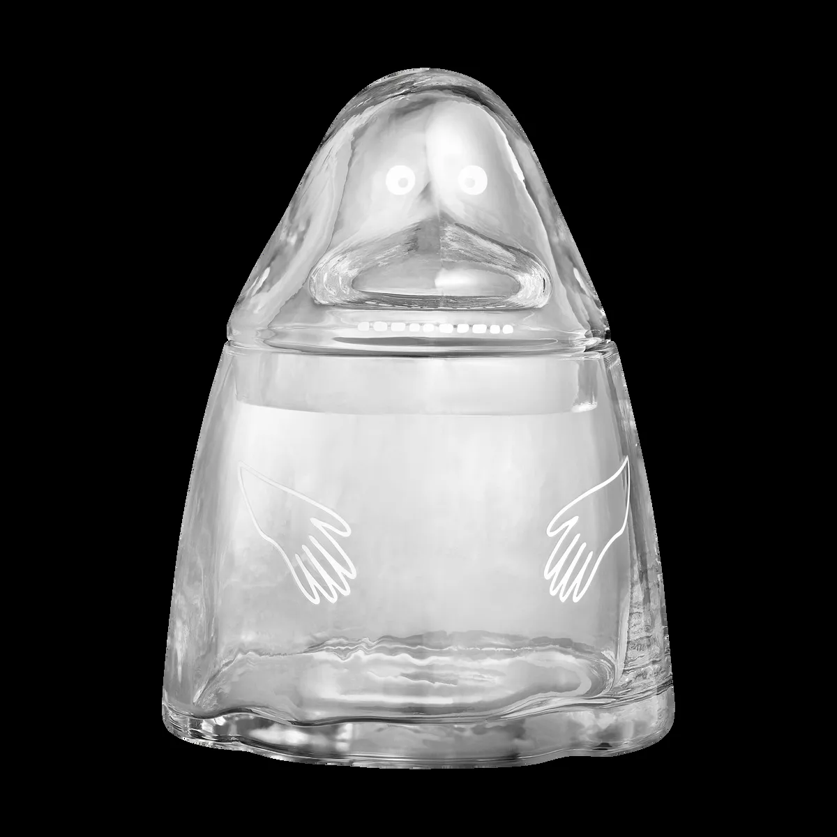 Muurla Muumimukki lasipurkki Groke