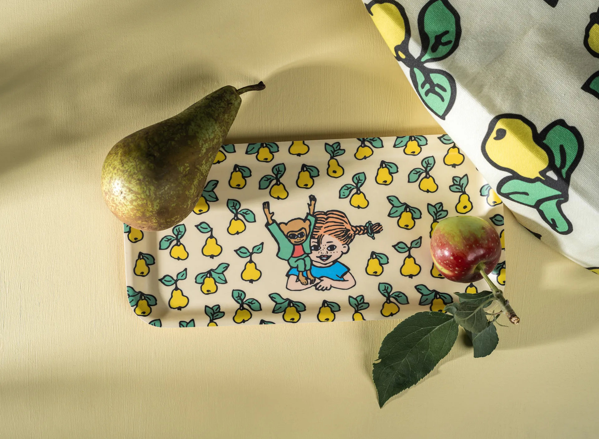 Peppi tarjotin 13x27 cm, Hedelmät Muurla