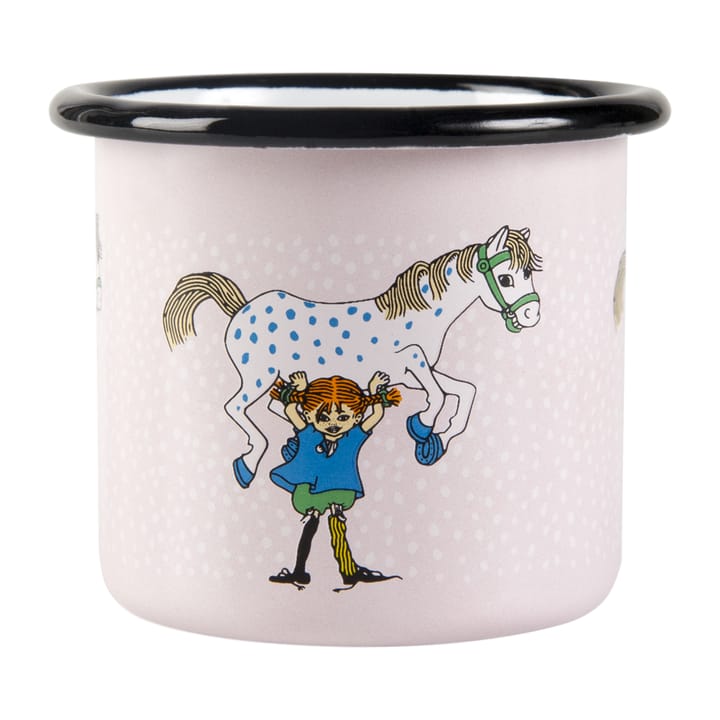 Pippi and the horse -emalimuki 1,5 dl, Light pink Muurla