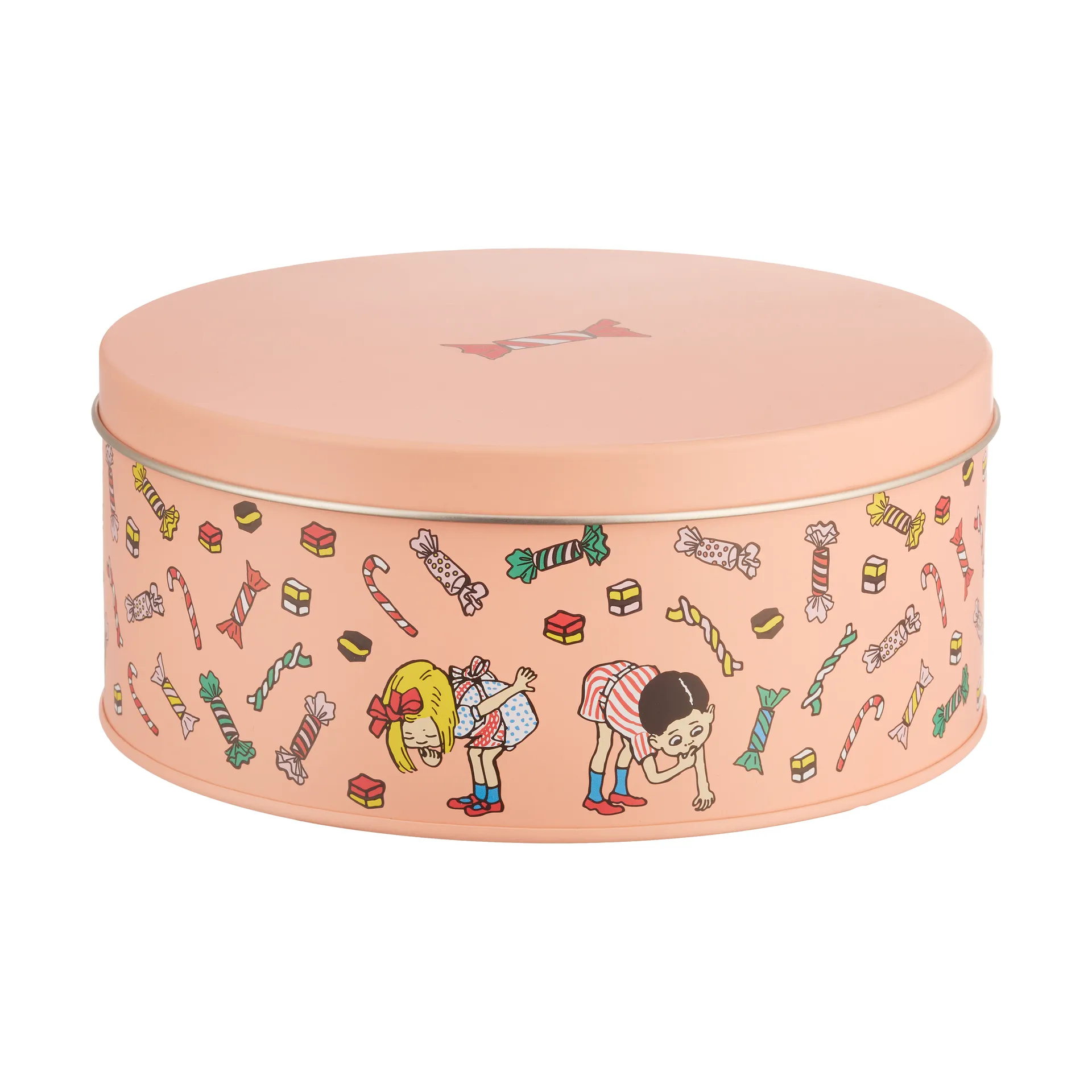 Pippi säilytysrasia kannella Ø15 cm, Candy Muurla