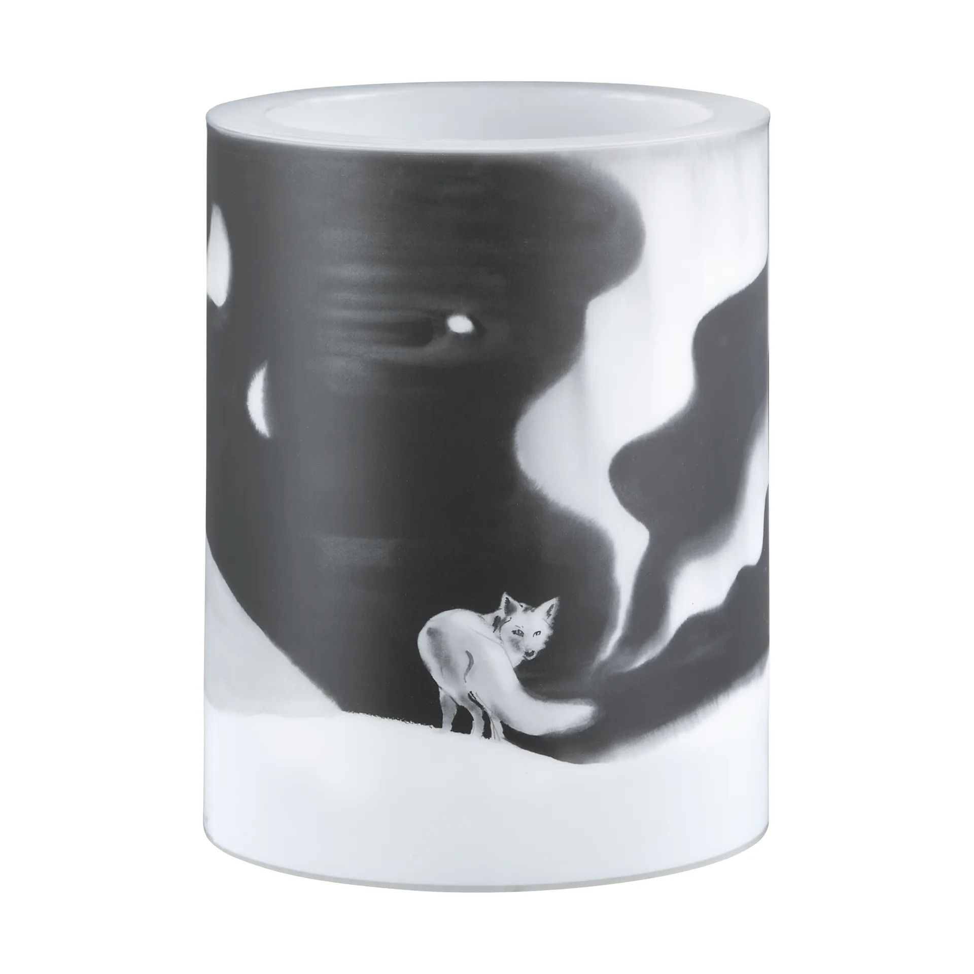 Teemu Järvi x Muurla LED-kynttilä Ø12,5 cm, Kettu Muurla