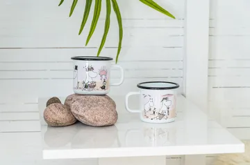 The Beach Retro -emalimuki 37 cl - White - Muurla