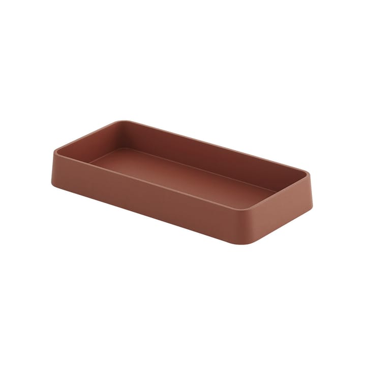 Arrange Desktop -tarjotin 12x25 cm - Copper brown - Muuto