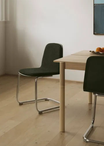 Brink Chair Cantilever Base tuoli - Tammi-kromi - Muuto