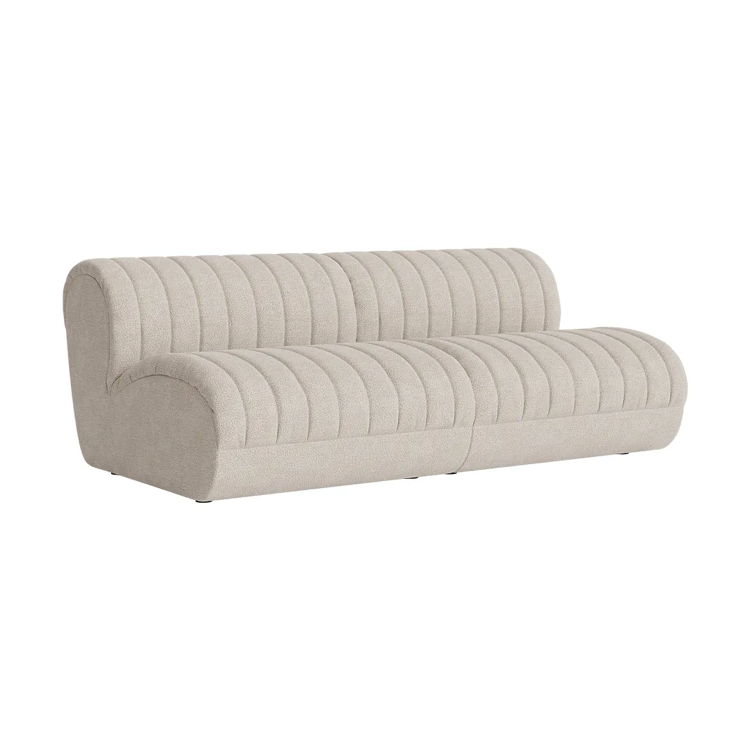 Coltre modulaarisohva, Kokoonpano 1, turf-sand, 2-istuin Muuto