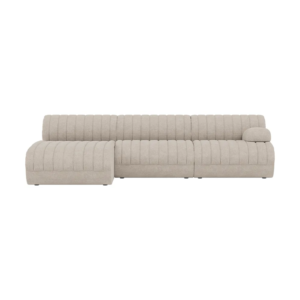 Coltre modulaarisohva, Kokoonpano 3, turf-sand, 3-istuttava Muuto