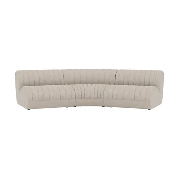 Coltre modulaarisohva - Kokoonpano 4, turf-sand, 3-istuin - Muuto