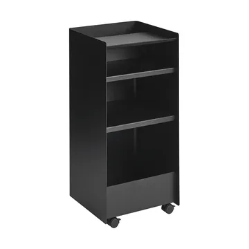 Folded Trolley rullavaunu avoin - Black, 37,4x38,7x37,2 cm - Muuto