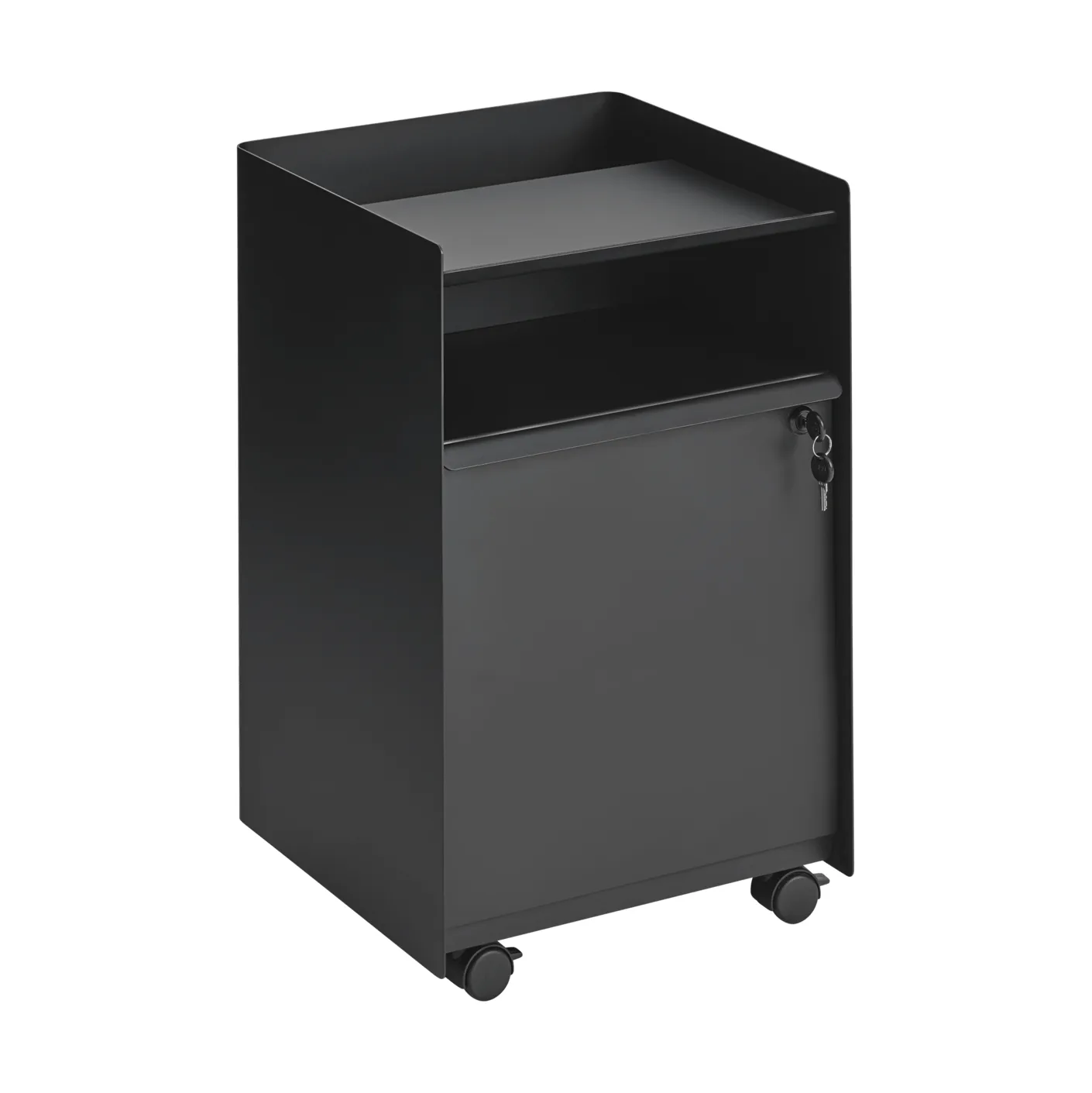 Folded Trolley rullavaunu kaapilla, Black Muuto