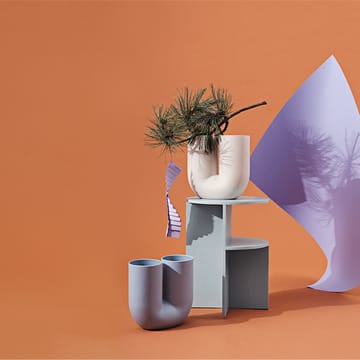 Kink maljakko 26 cm - Dusty lilac - Muuto