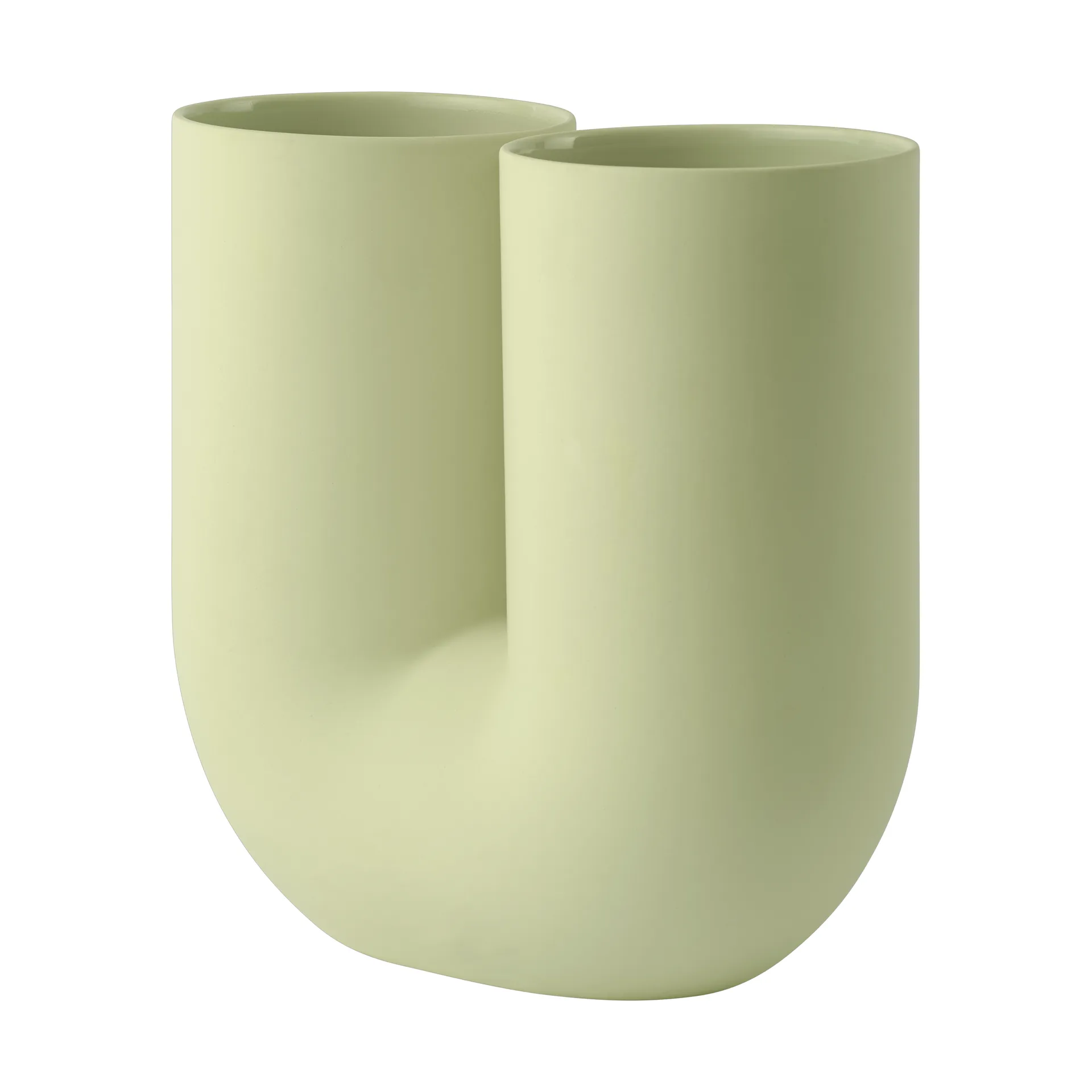 Kink maljakko 26 cm, Light green Muuto
