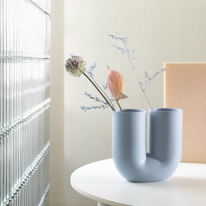 Kink maljakko 26 cm, Vaaleansininen Muuto