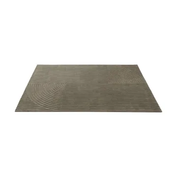 Relevo Rug Quattro villamatto - Taupe, 200x300 cm - Muuto