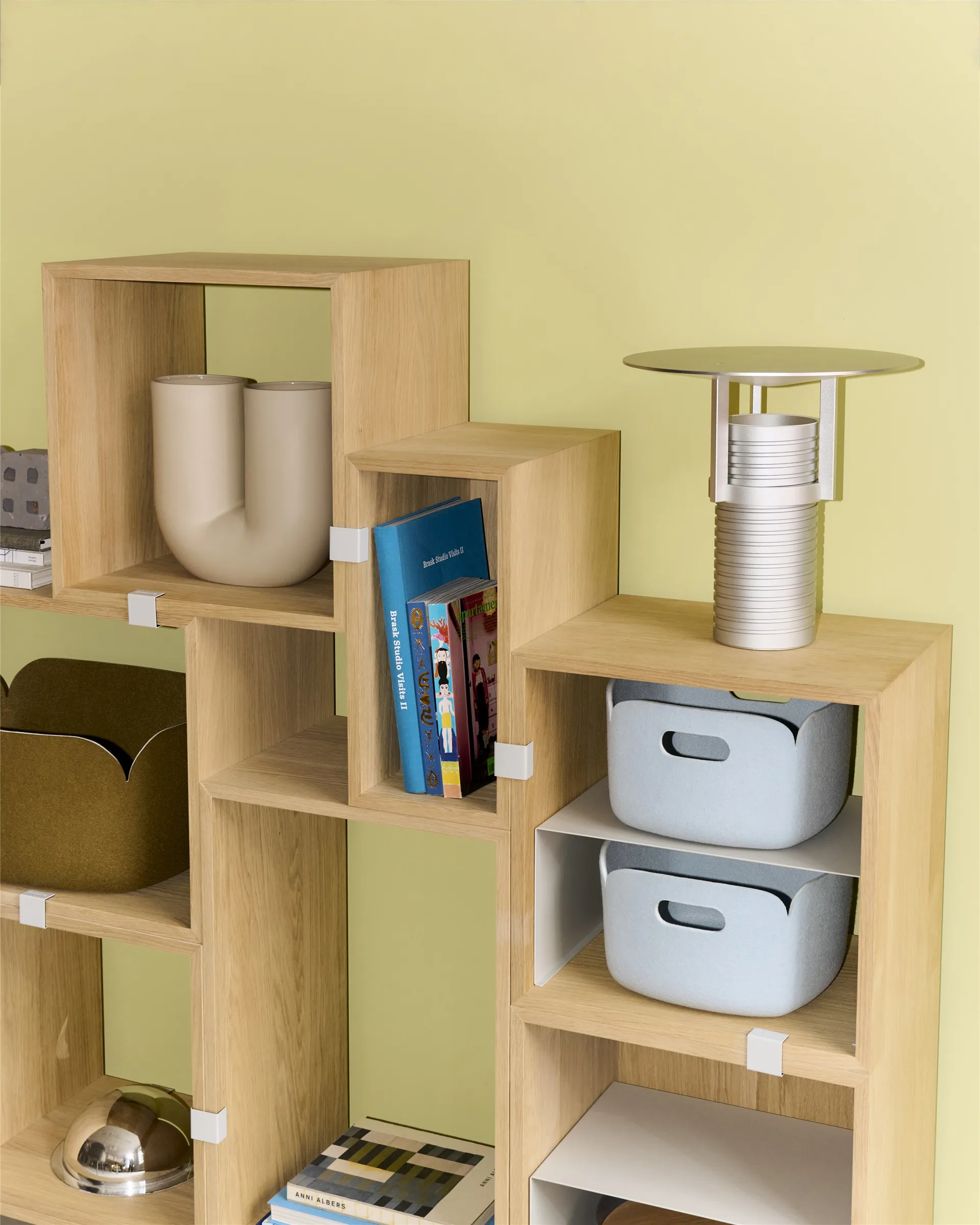 Restore säilytyskori 28x28 cm, Light blue Muuto