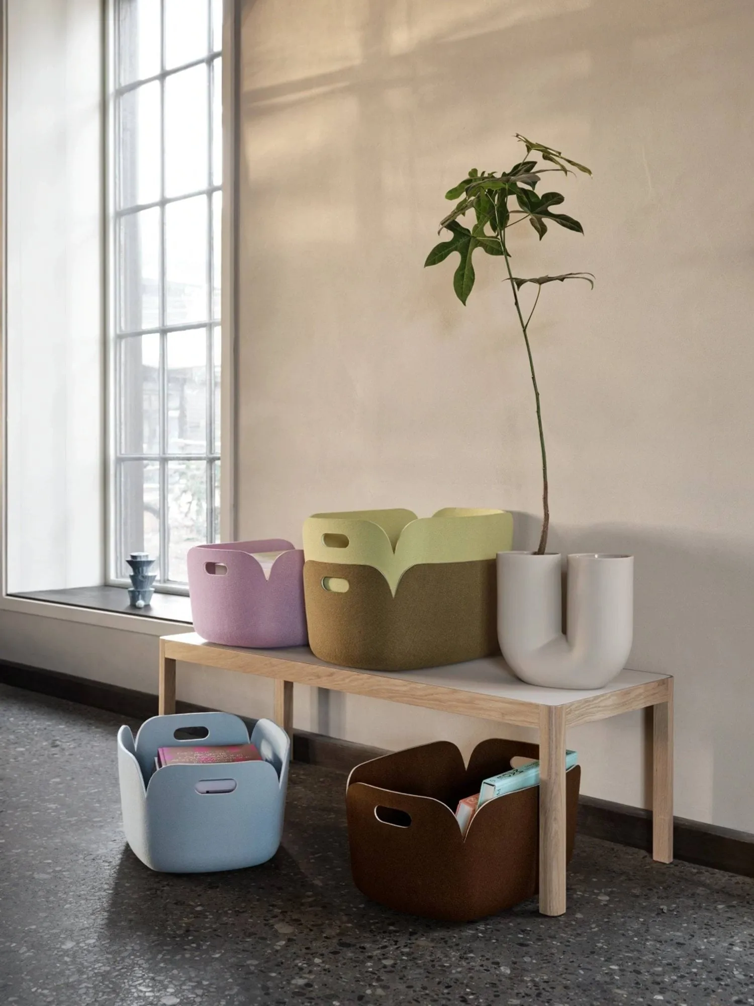 Restore säilytyskori, Hiekka Muuto