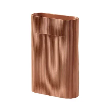 Ridge maljakko 35 cm - Terracotta - Muuto