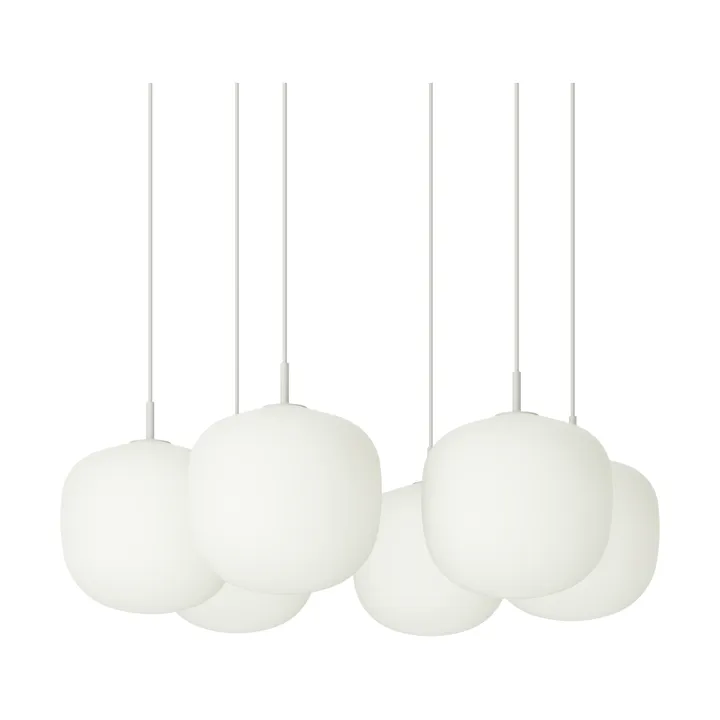 Rime Pendant Cluster 6 riipuslamppu - Harmaa, Ø25 cm - Muuto