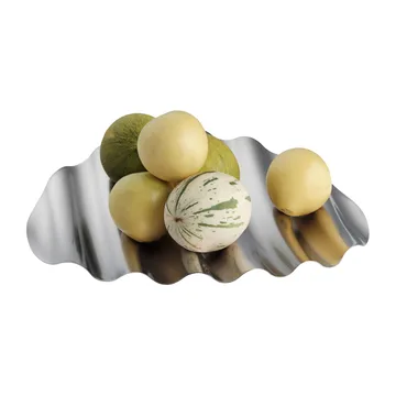 Wave tarjotin Ø 50 cm - Ruostumaton teräs - Muuto