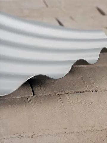 Wave tarjotin Ø 50 cm - Ruostumaton teräs - Muuto