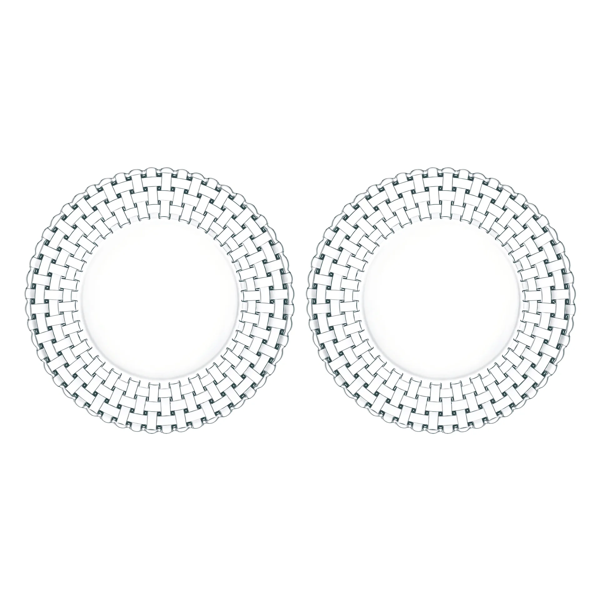 Bossa Nova lautanen 27 cm, 2-pakkaus, Kirkas Nachtmann