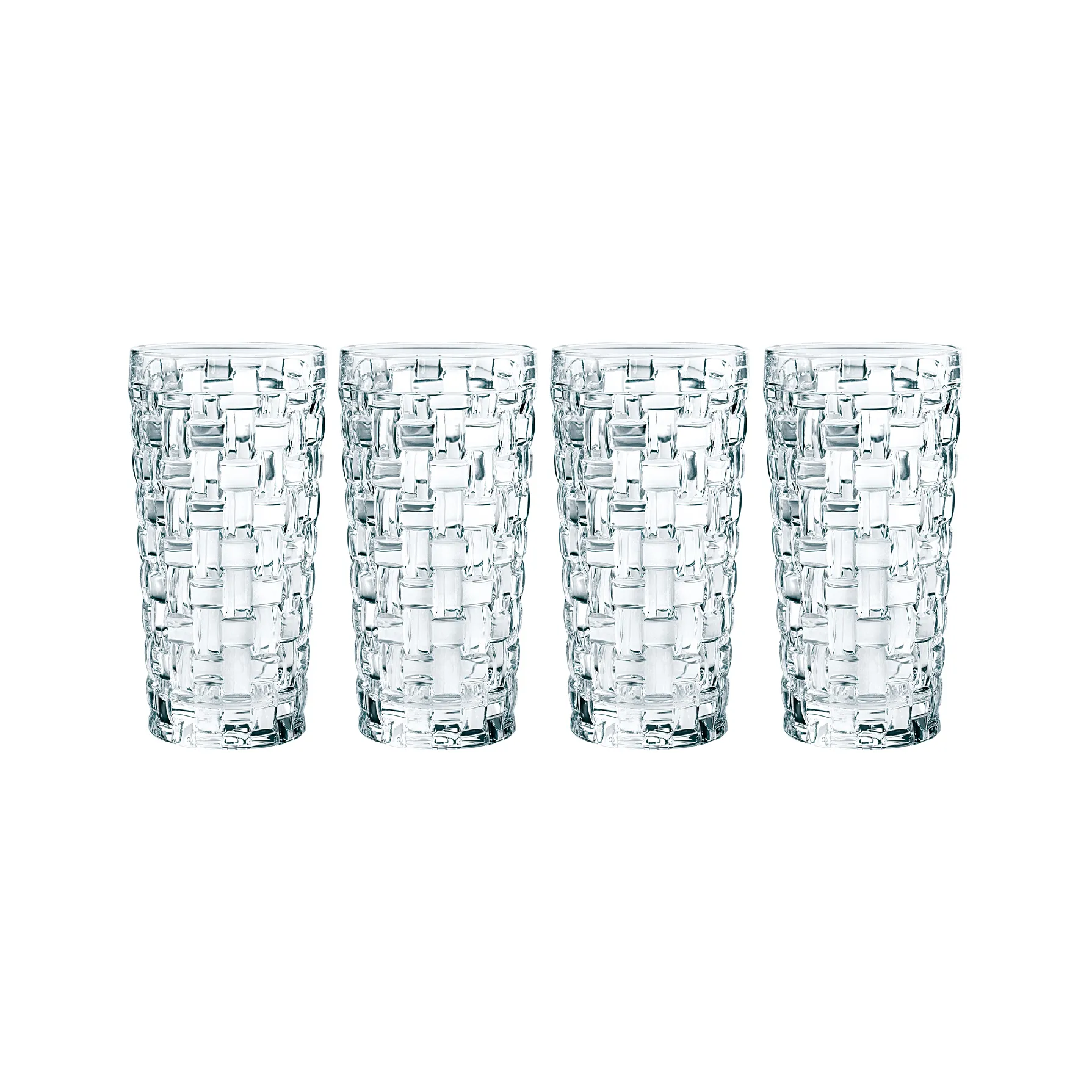 Bossa Nova longdrink-lasi, 39,5 cl 4-pakkaus, Kirkas Nachtmann