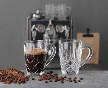 Noblesse Barista Coffee -lasi 34,7 cl 2-pakkaus - Clear - Nachtmann