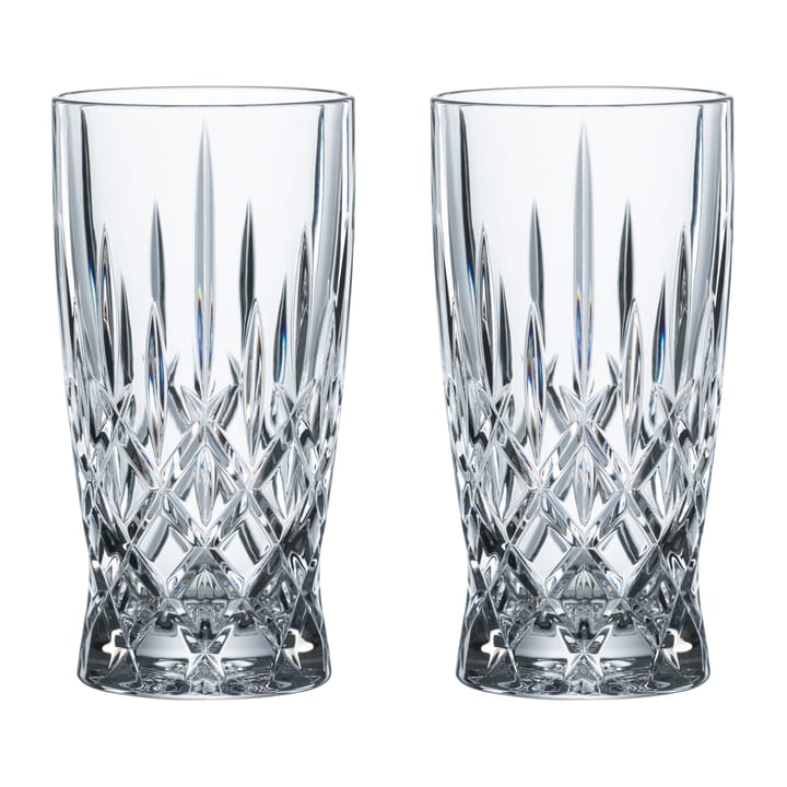 Noblesse Barista Latte -lasi 35 cl 2-pakkaus - Clear - Nachtmann
