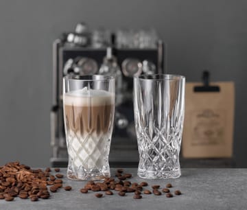 Noblesse Barista Latte -lasi 35 cl 2-pakkaus - Clear - Nachtmann