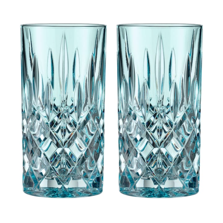 Noblesse Longdrink-lasi 39,5 cl 2-pack - Aqua - Nachtmann