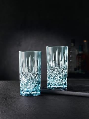 Noblesse Longdrink-lasi 39,5 cl 2-pack - Aqua - Nachtmann