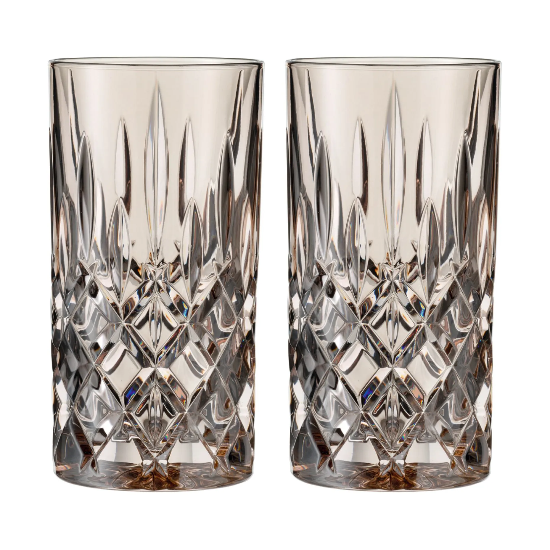 Noblesse Longdrink-lasi 39,5 cl 2-pack, Taupe Nachtmann