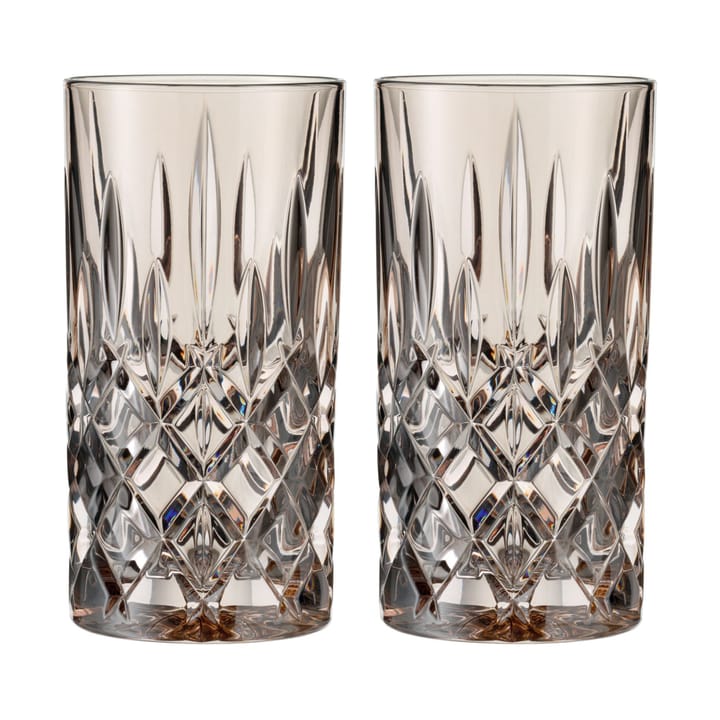 Noblesse Longdrink-lasi 39,5 cl 2-pack - Taupe - Nachtmann