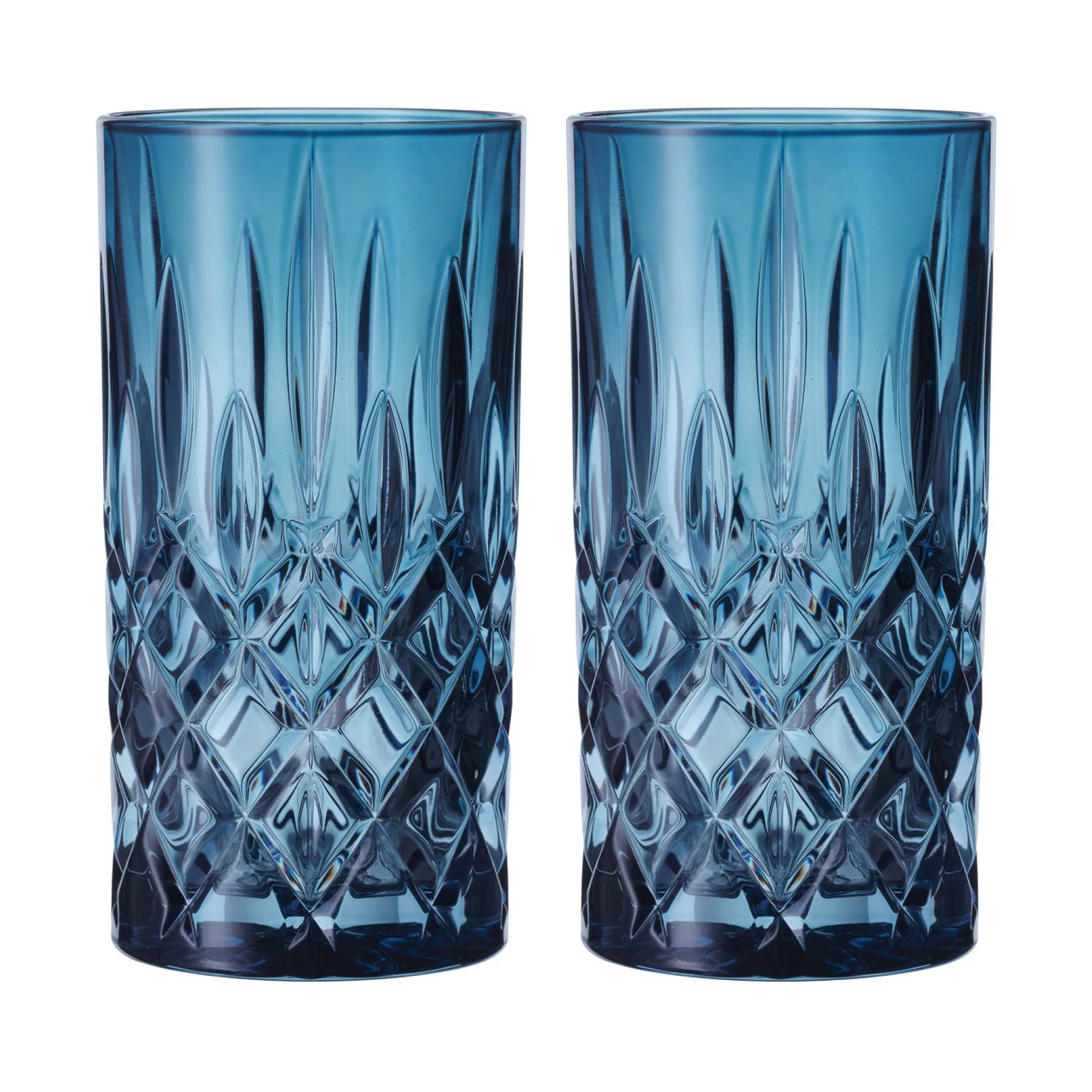 Noblesse Longdrink-lasi 39,5 cl 2-pack, Vintage blue Nachtmann