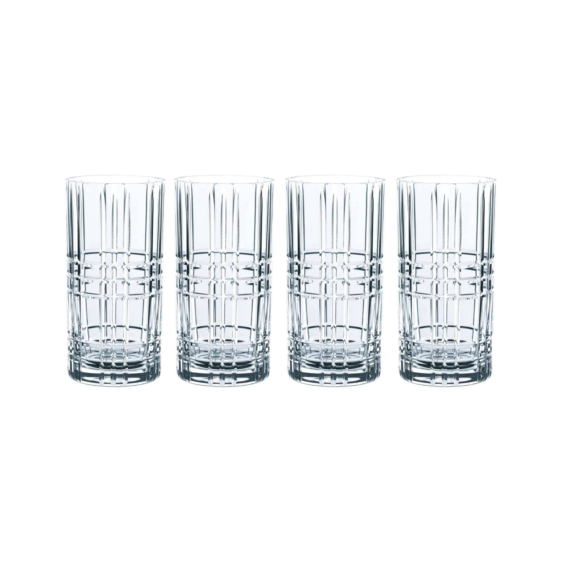 Square-longdrink-lasi 4-pack, 44 cl Nachtmann
