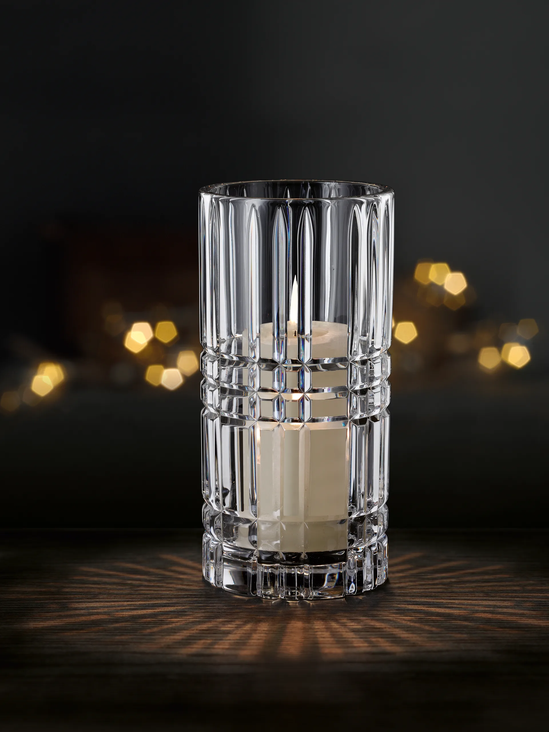 Square maljakko, Kristallilasi, 23 cm Nachtmann