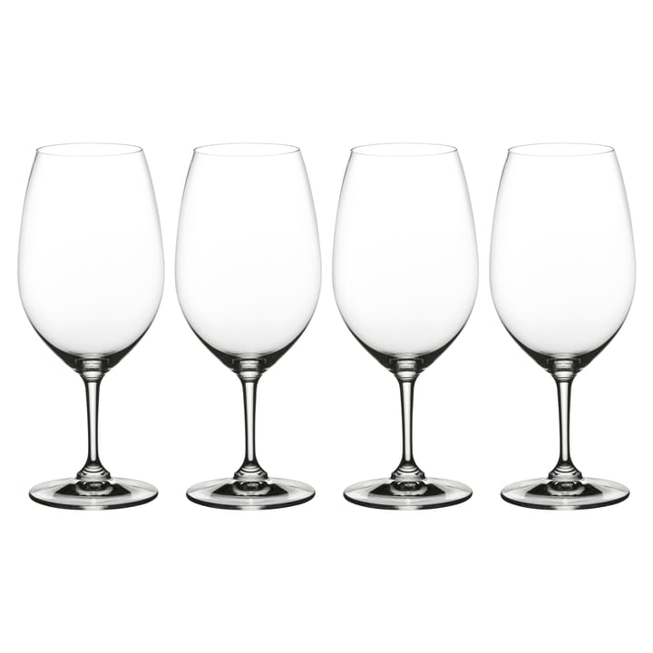 Vivino bordeaux punaviinilasi 61 cl 4-pack, Kirkas Nachtmann