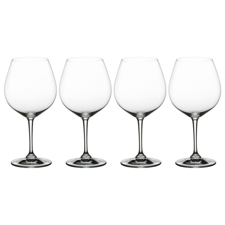Vivino burgundy punaviinilasi 70 cl 4-pack, Kirkas Nachtmann