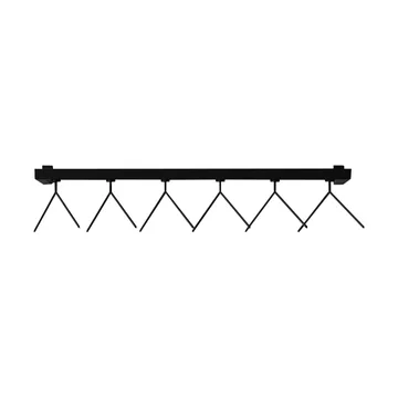 Nichba HangSys vaateripustin - Musta, 100 cm - Nichba