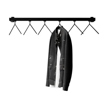 Nichba HangSys vaateripustin - Musta, 100 cm - Nichba