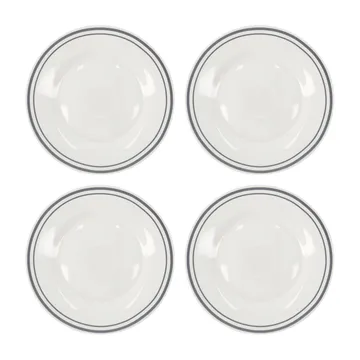 Bistro lautanen Ø 23 cm 4-pakkaus - Harmaa - Nicolas Vahé