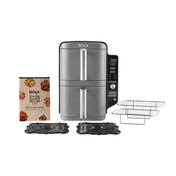 Ninja Air Fryer SL400EU double stack XL 2 laatikkoa 9,5 l - Musta - Ninja