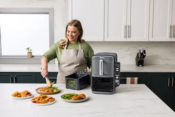 Ninja Air Fryer SL400EU double stack XL 2 laatikkoa 9,5 l - Musta - Ninja