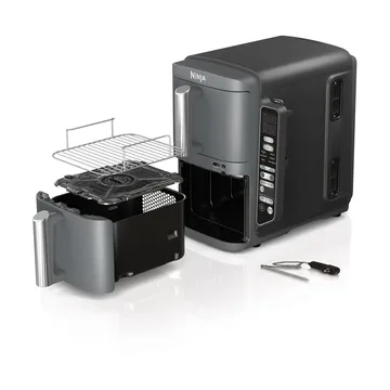 Ninja Air Fryer SL451EU pinottava dual zone XL 9,5 l - Musta - Ninja