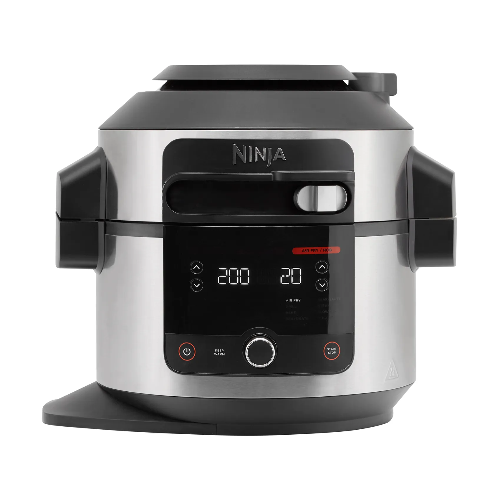 Ninja Foodi OL550 11-in-1 ONE-Lid multicooker 6 L, Ruostumaton teräs Ninja