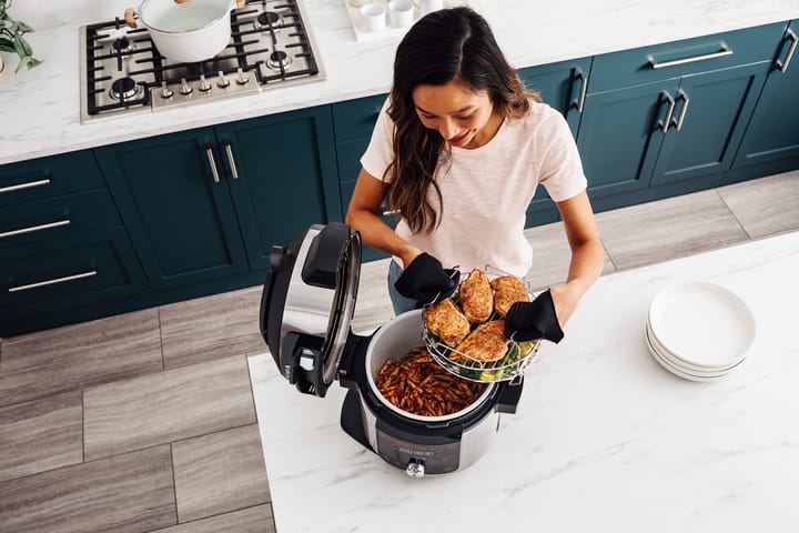 Ninja Foodi OL750 14-in-1 ONE-Lid multicooker 7,5 L, Ruostumaton teräs Ninja