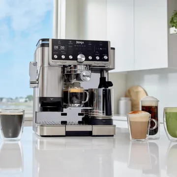 Ninja Luxe café pro series 3-in-1 espressokone - Ruostumaton teräs - Ninja