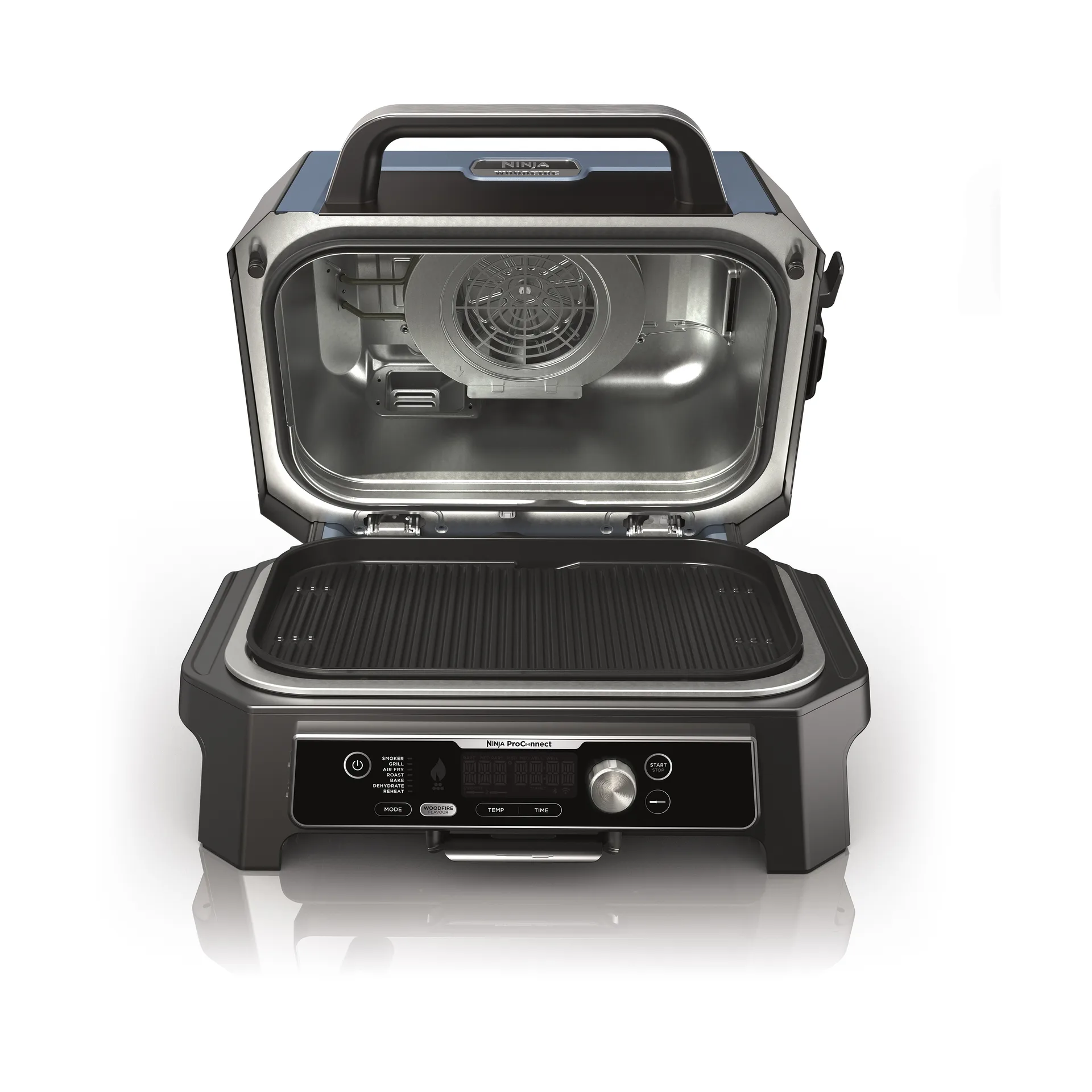 Ninja Woodfire sähkögrilli OG901EU Pro Connect XL, Musta Ninja